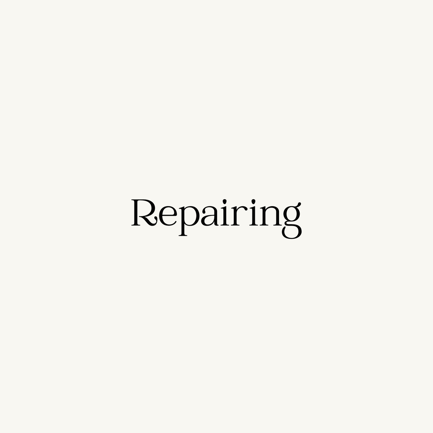 Repairing