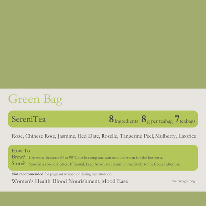 Green Bag | SereniTea